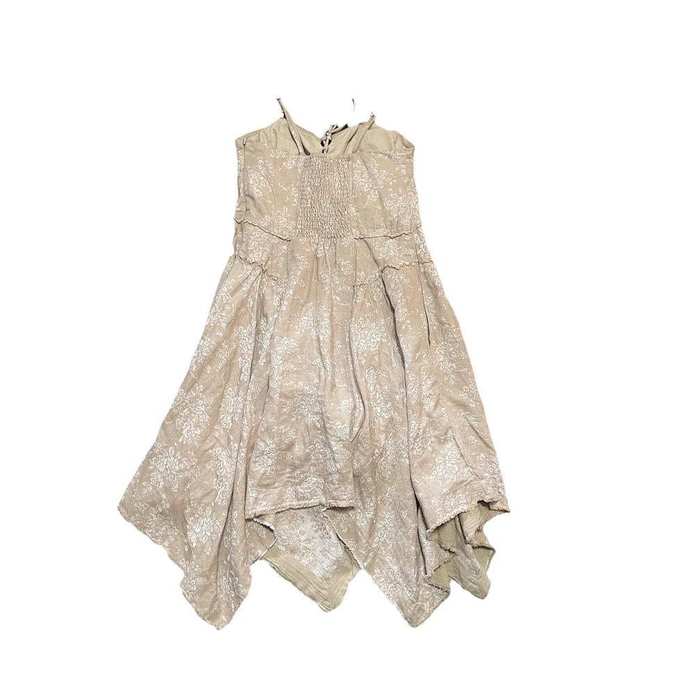 By Anthropologie Corset Seamed Mini Dress Floral Fairy Whimsical Bohemian Size M - Picture 9 of 16